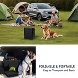 Dog Ramp for Car 71" Long & 19.3" Wide Portable Dog Ramps for Large Dogs with Non - Slip Rug Surface Dog Car Ramp for SUV Car & Truck - Fab Heavy Parts