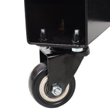 Door Hanger Storage Rack Bracket Holder for 1987-2023 Jeep Gladiator JT & Wrangler JK JKU JL JLU TJ YJ JKU Removable Stand Cart Sliding for 2/4 Door - Fab Heavy Parts