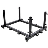 Door Hanger Storage Rack Bracket Holder for 1987-2023 Jeep Gladiator JT & Wrangler JK JKU JL JLU TJ YJ JKU Removable Stand Cart Sliding for 2/4 Door - Fab Heavy Parts