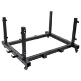 Door Hanger Storage Rack Bracket Holder for 1987-2023 Jeep Gladiator JT & Wrangler JK JKU JL JLU TJ YJ JKU Removable Stand Cart Sliding for 2/4 Door - Fab Heavy Parts