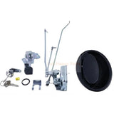 Door Lock Assembly 20Y - 54 - 52820 Latch 20Y - 53 - 12201 Fits for Komatsu PC130 - 8 PC300 - 8 PC350 - 8 PC400 - 8 PC220 - 8 for Toyota Forklift 7FD10 7FD20 7FD25 7FD30 7FDF30 7FGF15 - Fab Heavy Parts