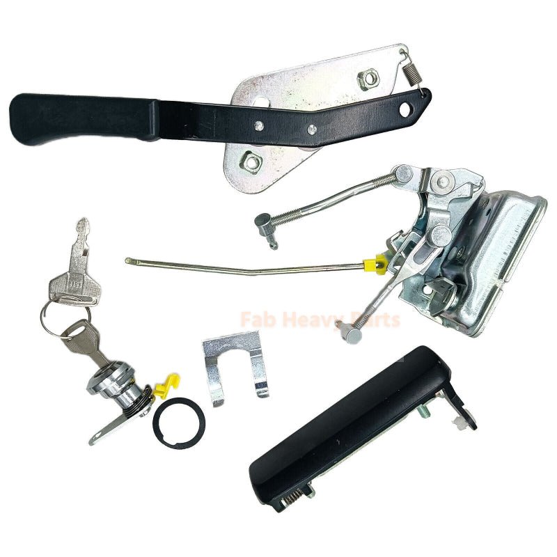 Door Lock YN51C01099P2 For Case CX36B CX55B For Kobelco SK260 SK350 - 8 SK485 - 8 SK850 - Fab Heavy Parts