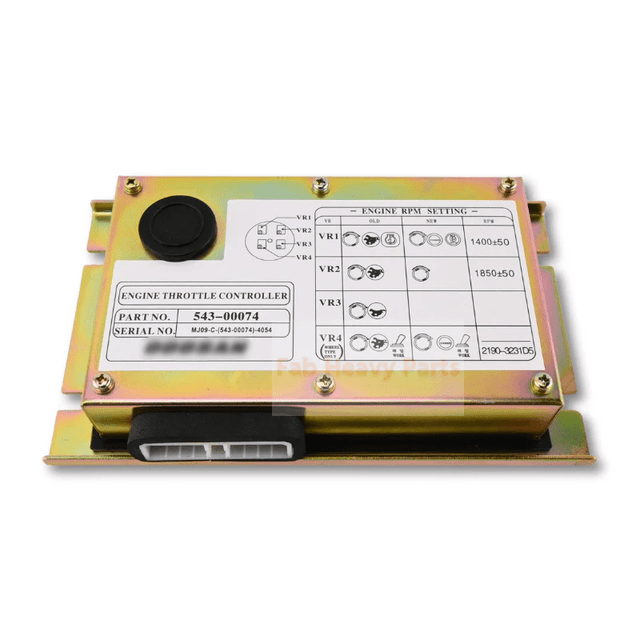 Doosan Daewoo Excavator SOLAR 130LC - V SOLAR 140W - V SOLAR 230LC - V DH220 DH300 DH225 Throttle Controller 543 - 00074 2543 - 1036 - Fab Heavy Parts