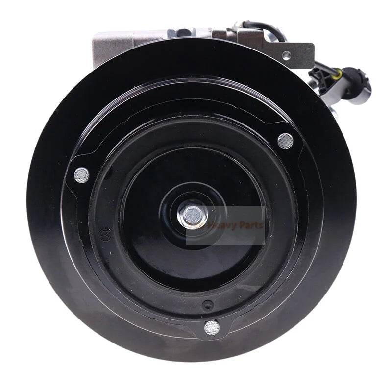 Doowon DV9 A/C Compressor with Single Groove 12 Volt Clutch TE16-0023A Fits for Kioti Tractor