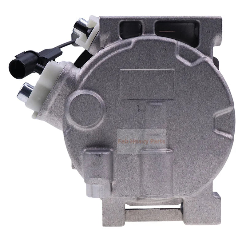 Doowon DV9 A/C Compressor with Single Groove 12 Volt Clutch TE16-0023A Fits for Kioti Tractor