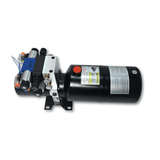 Double Acting Hydraulic Power Unit 3kW 24V DC 8 Quart Steel Tank 1.8GPM 2900PSI SAE 8 Fits for Dump Trailer Car Lifting - Fab Heavy Parts