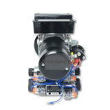 Double Acting Hydraulic Power Unit 3kW 24V DC 8 Quart Steel Tank 1.8GPM 2900PSI SAE 8 Fits for Dump Trailer Car Lifting - Fab Heavy Parts