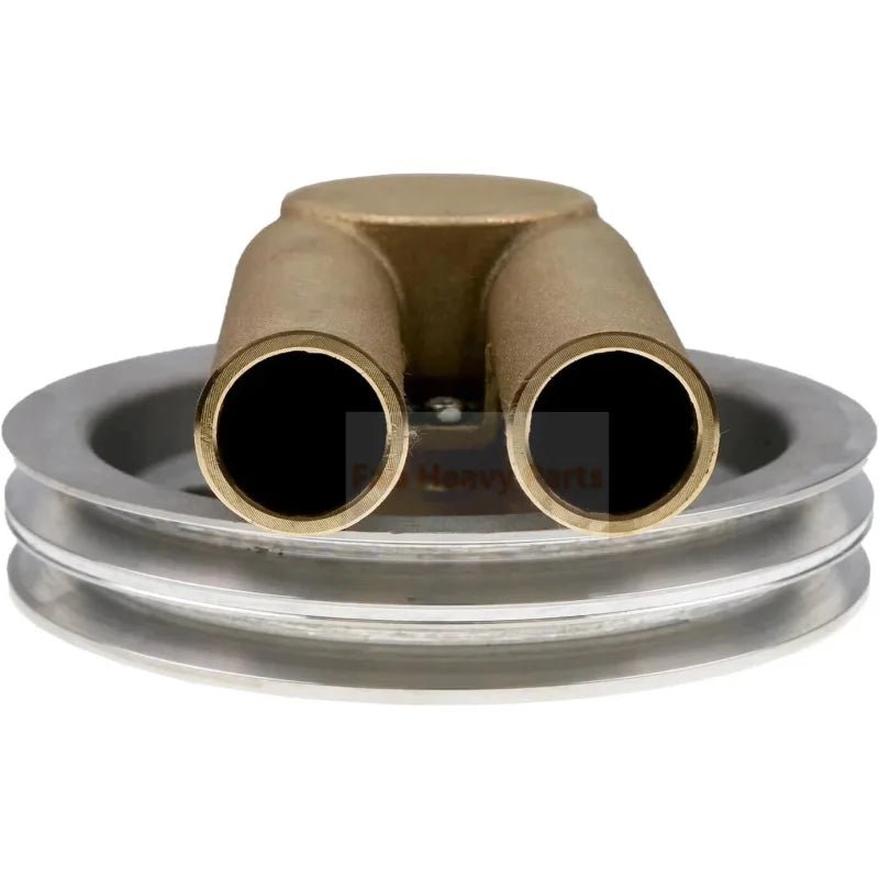 Double V Belt Pulley Sea Water Pump 21214596 3858229 Fits for Volvo Penta Engine 4.3 5.0 5.7 - Fab Heavy Parts