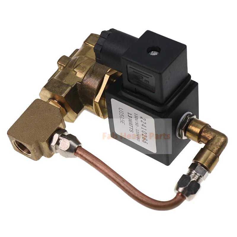 Drain Solenoid Valve 22410286 for Ingersoll Rand Screw Air Compressor - Fab Heavy Parts