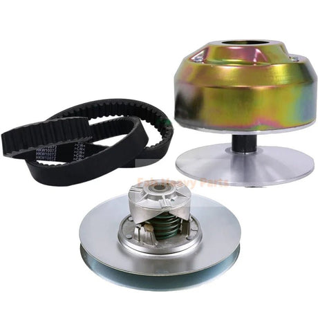 Driven Clutch & Belt Kit RE28721 AM140985 AM140967 Fits For John Deere 4X2 Gator - Fab Heavy Parts