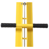 Drywall Panel Lift for Walls Capacity 150Lbs Heavy Duty Drywall Lifter - Yellow - Fab Heavy Parts