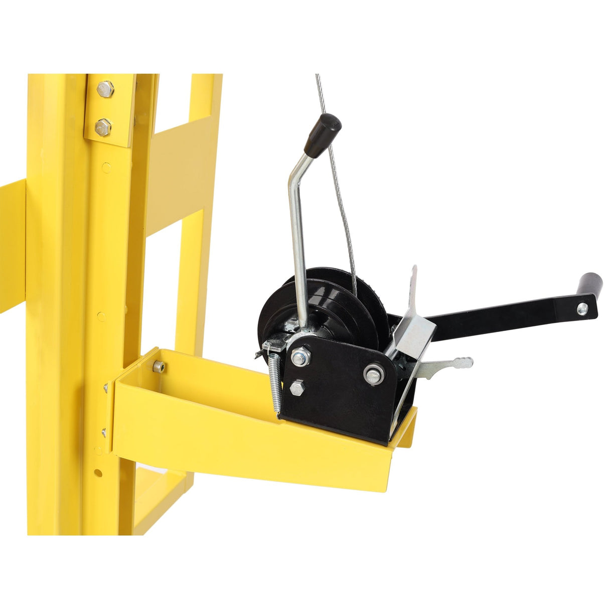 Drywall Panel Lift for Walls Capacity 150Lbs Heavy Duty Drywall Lifter - Yellow - Fab Heavy Parts