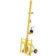 Drywall Panel Lift for Walls Capacity 150Lbs Heavy Duty Drywall Lifter - Yellow - Fab Heavy Parts
