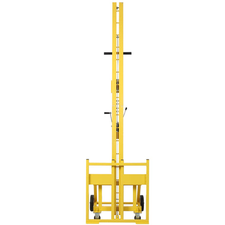 Drywall Panel Lift for Walls Capacity 150Lbs Heavy Duty Drywall Lifter - Yellow - Fab Heavy Parts