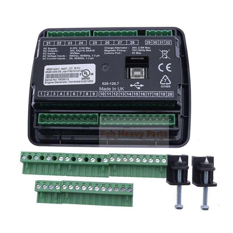 DSE4510 Auto Start Control Module Replacement For Deep Sea Generator Genset - Fab Heavy Parts