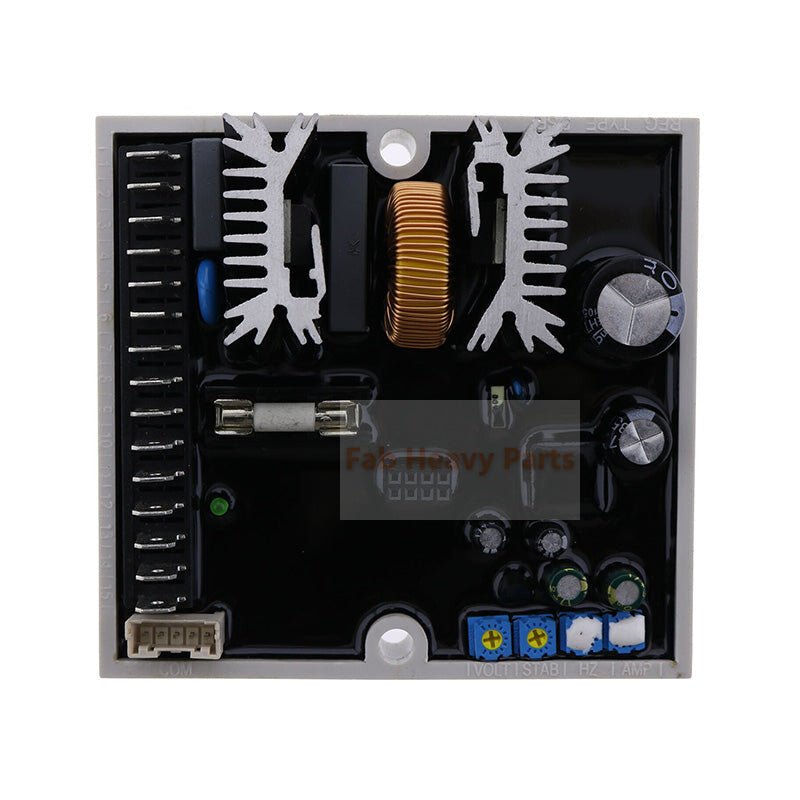 DSR AVR Automatic Voltage Regulator 2131496 for Meccalte Generator 70 - 280V - Fab Heavy Parts