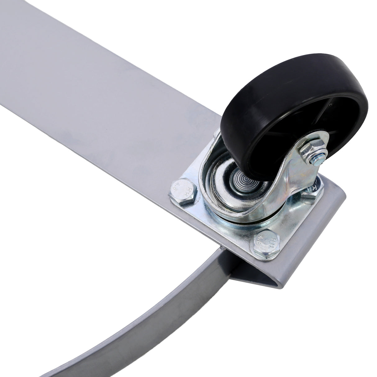 4Pcs Drum Dolly for 55 Gallon Barrel with 4 Swivel Caster Wheels Heavy Duty Steel Frame Cart with Brake