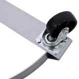 4Pcs Drum Dolly for 55 Gallon Barrel with 4 Swivel Caster Wheels Heavy Duty Steel Frame Cart with Brake