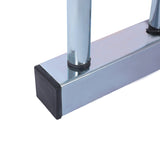 3 Bikes Floor Bike Stand Parking Rack 22-28" Wheel Max Tire Width 2.15" Galvanization