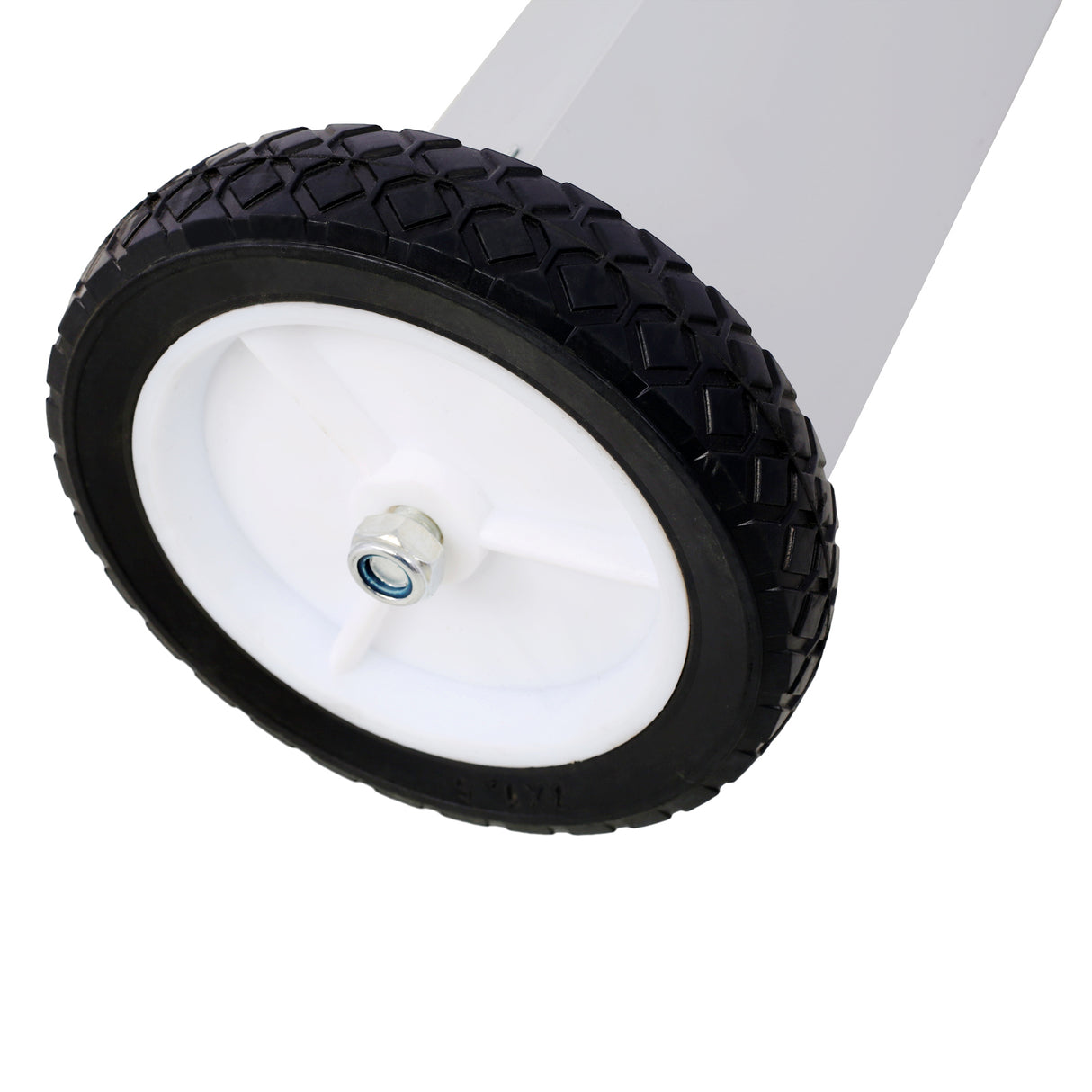 24'' Rolling Magnetic Pick-Up Sweeper Heavy Duty Push Type with Release 30 Lbs Capacity--Black and Silver