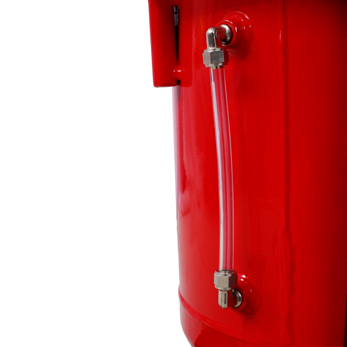 24L 6.3 Gallon Air Pneumatic Waste Oil Extractor Portable Oil Drain Tank Professional Integrated Level Gauge