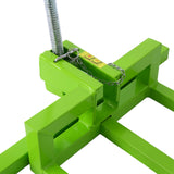 Easy Lawn Mower Lift 800 Lbs Capacity Ride - on Cleaning Aid Universal + 45° Tilt Adjustable - Green - Fab Heavy Parts