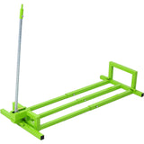 Easy Lawn Mower Lift 800 Lbs Capacity Ride - on Cleaning Aid Universal + 45° Tilt Adjustable - Green - Fab Heavy Parts