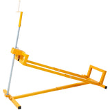 Easy Lawn Mower Lift for Riding Tractors 800 Lbs Capacity Ride - on Cleaning Aid Universal Lawn Tractor + 45° Tilt Adjustable - Yellow - Fab Heavy Parts