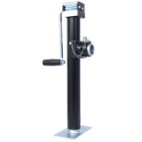 Schweißanhänger-Anhänger-RV-Anhänger 5.000 Pfund. 15-1/2 Zoll vertikales Reisen schwarz