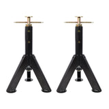 2PACK RV Adjustable Telescoping Stabilizer Jack Stand Supports Steel 16 to 30 Inches 6,000 Lbs Capacity