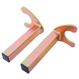 Motorcycle Stand 1000LB Sport Bike Front and Rear Wheel Lift Swingarm Paddock U--Red