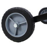 40-Inch Lawn Sweeper Tow Behind Dethatcher--Black