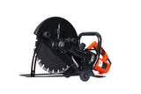 Electric 14" Cut Off Saw Wet/Dry Concrete Guide Roller with Water Line Attachment - Fab Heavy Parts