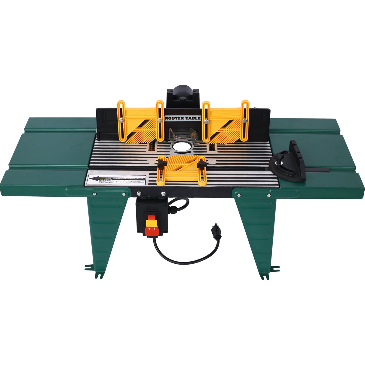 Electric Benchtop Router Table Wood Working Tool Green - Fab Heavy Parts