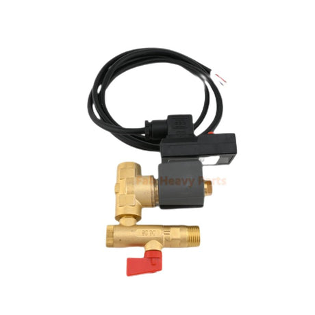 Electric Drain Valve Assembly 22232763 Fits for Ingersoll Rand Air Compressor - Fab Heavy Parts