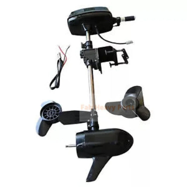 Electric Outboard Motor 48V 8HP 2000W Trolley Driver Brushless Motor Propeller - Fab Heavy Parts