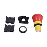 Emergency Stop Button 22053904 for Ingersoll Rand Air Compressor UP6 UP5 - Fab Heavy Parts