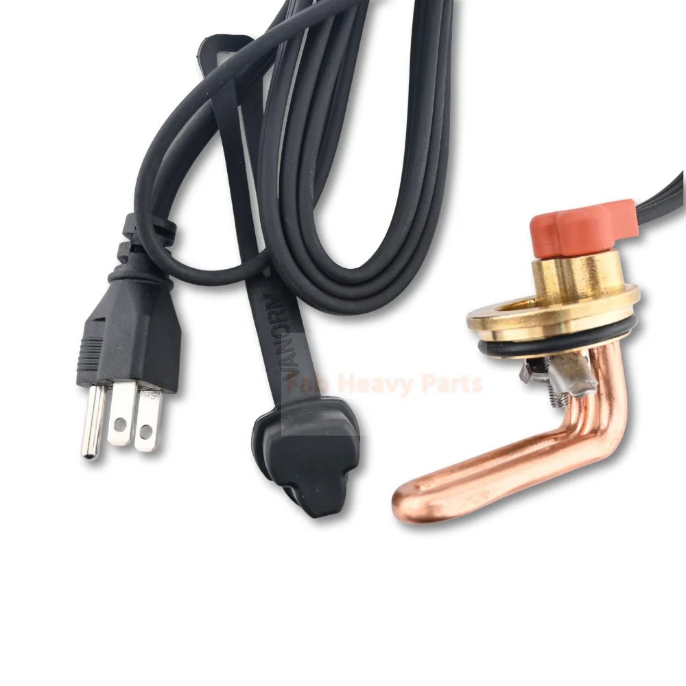 Engine Block Heater 1000W 120V Fits for 2001 - 2015 Chevrolet & GMC Diesel 3100130 - Fab Heavy Parts