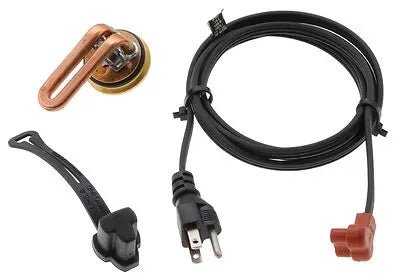 Engine Block Heater 1000W 120V Fits for 2001 - 2015 Chevrolet & GMC Diesel 3100130 - Fab Heavy Parts