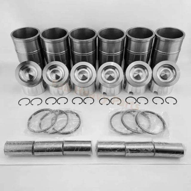 Engine C - 9 Piston Liner Kit Fits for Caterpillar CAT 345B Excavator - Fab Heavy Parts