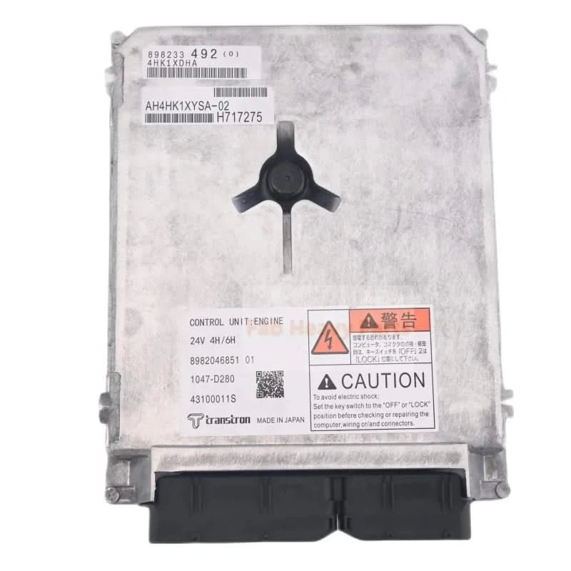 Engine Computer Controller ECU 8982046851 for Isuzu 4HK1 Hitachi Excavator With Program - Fab Heavy Parts