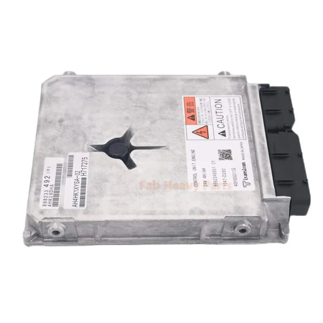 Engine Computer Controller ECU 8982046851 for Isuzu 4HK1 Hitachi Excavator With Program - Fab Heavy Parts