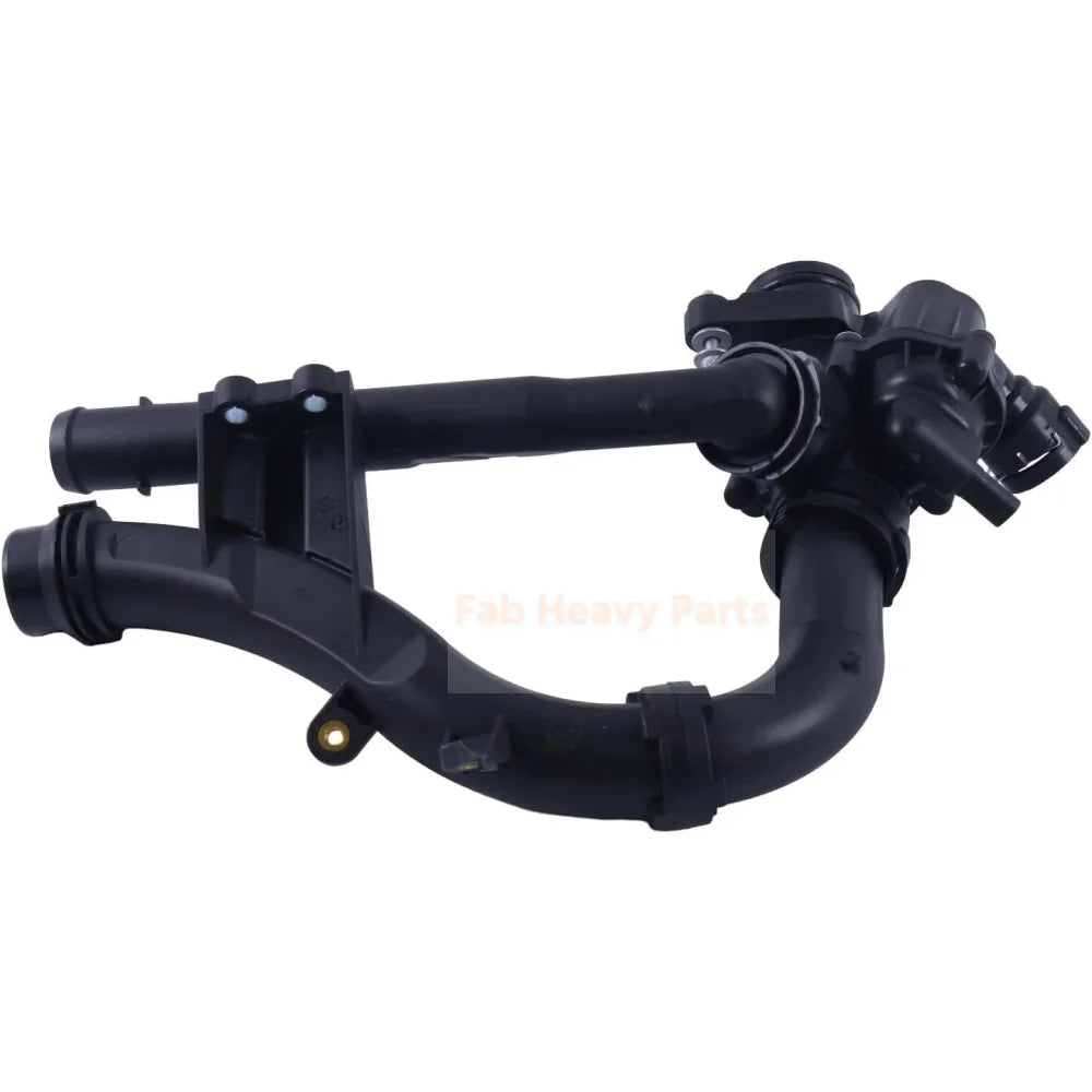 Engine Coolant Thermostat Housing Assembly 2742000715 2742003400 Fits for Mercedes-Benz C300 E300 GLC300 SLC300 SLK300