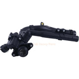 Engine Coolant Thermostat Housing Assembly 2742000715 2742003400 Fits for Mercedes-Benz C300 E300 GLC300 SLC300 SLK300