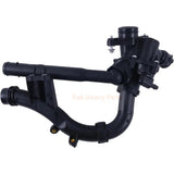 Engine Coolant Thermostat Housing Assembly 2742000715 2742003400 Fits for Mercedes - Benz C300 E300 GLC300 SLC300 SLK300 - Fab Heavy Parts