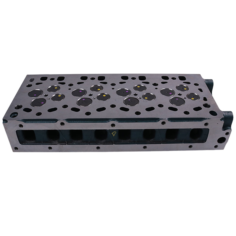 D24 Complete Cylinder Head with Valves 7030349 for Doosan Engine Aftermarket Replacement For Bobcat Loader T590 S530 S570 S510 T550 S590 S550