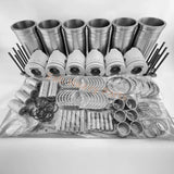 Engine Overhaul Rebuild Kit for Mitsubishi 6D24 Fits Case Excavator 9033 - Fab Heavy Parts