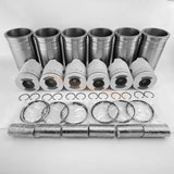 Engine Overhaul Rebuild Kit for Mitsubishi 6D24 Fits Case Excavator 9033 - Fab Heavy Parts
