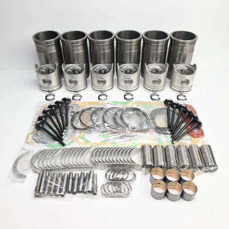 Engine Overhaul Rebuild Kit for Mitsubishi 6D24 LBX - Link - Belt Crane LS - 218H - Fab Heavy Parts