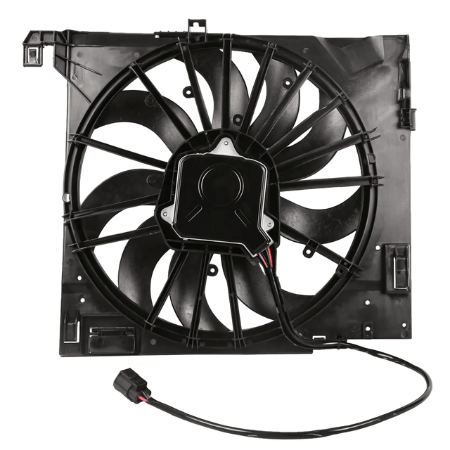 Engine Radiator Cooling Fan C2D38737 for Jaguar XF XJ XJR XJR575 XKR XKR-S 2010-2019 - Fab Heavy Parts